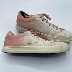 P448 Women's Blush and Cream Sneakers